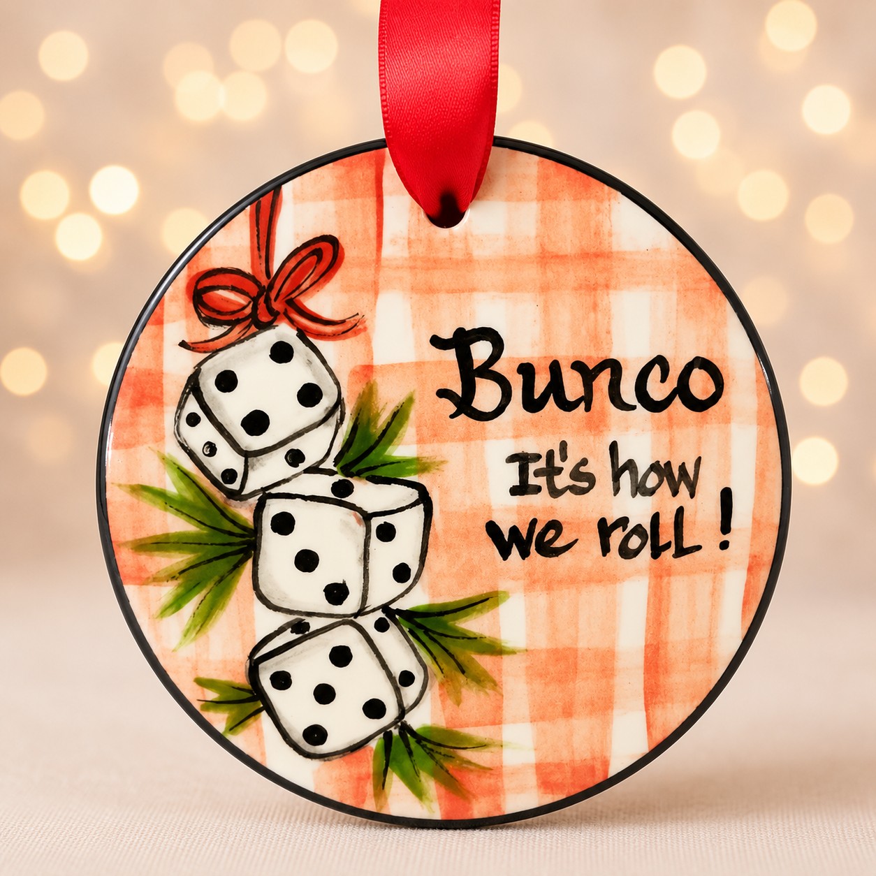 Bunco Ornament